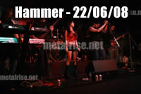 22/06/2008 - Exordium, Das Leben - Lacrimosa cover e  Der Wanhsinn - Rammstein cover, no Hammer Rock Bar